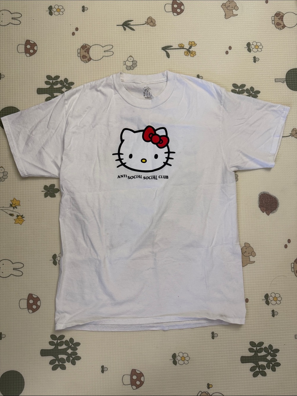 Anti Social Social Club White Hello Kitty Graphic Tee